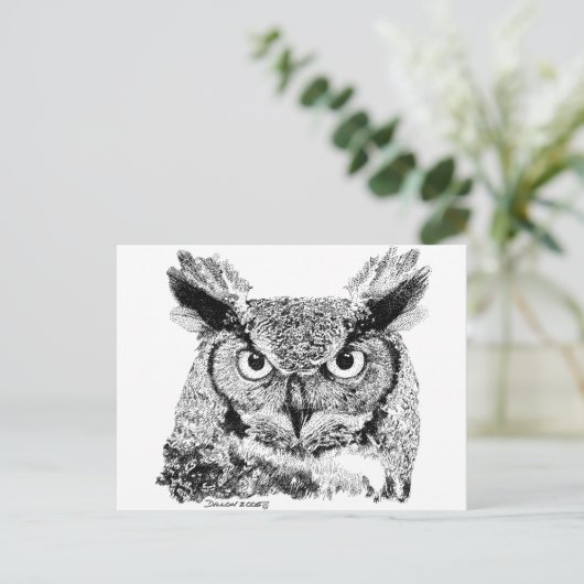 Horloge Briefkaart (Staand voorkant)