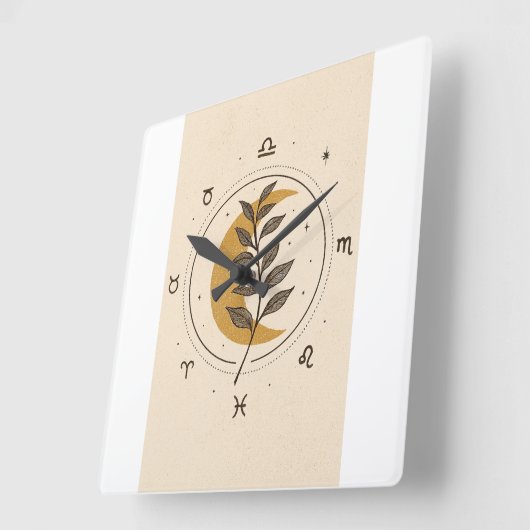 Horloge Carrée Vierkante Klok (Hoek)