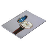 Horloge (cloisonne enamel) notitieboek (Linkerzijde)