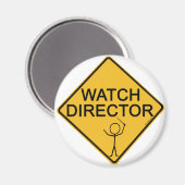 Horloge directeur magneet (Voorkant / Achterkant)
