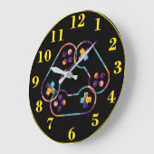 Horloge Gamer Grote Klok (Hoek)