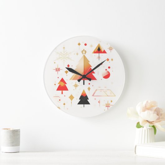 horloge met kerstthema grote klok (Huis)