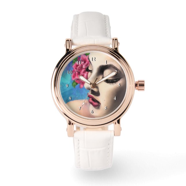 Horloge met Pretty Woman (Voorkant)