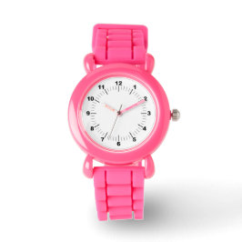 Horloge met Roze Glitter Band voor Kinderen