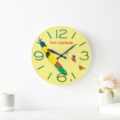 Horloge murale rond New Caledonia Grote Klok (Huis)