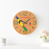 Horloge murale rond New Caledonia Grote Klok (Huis)