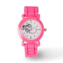 Horloge - Olifant met Naam