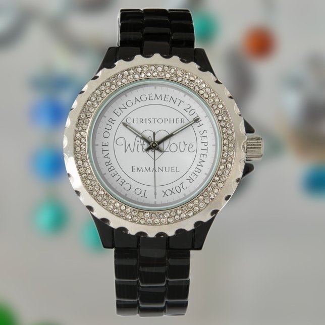 Horloge om onze verloving te vieren (Creator heeft geüpload)