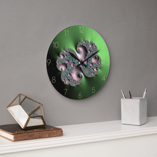 Horloge Ronde Fractal3 Grote Klok (Kantoor)