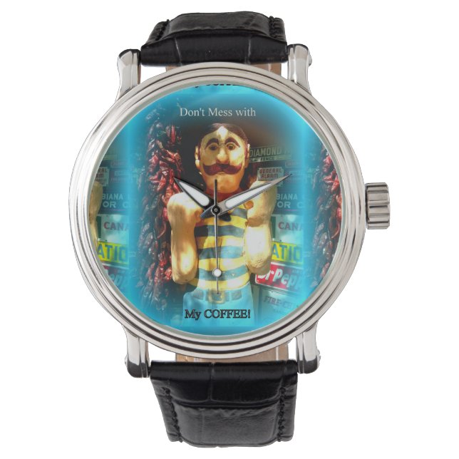 Horloge van de koffieliefhebber (Voorkant)