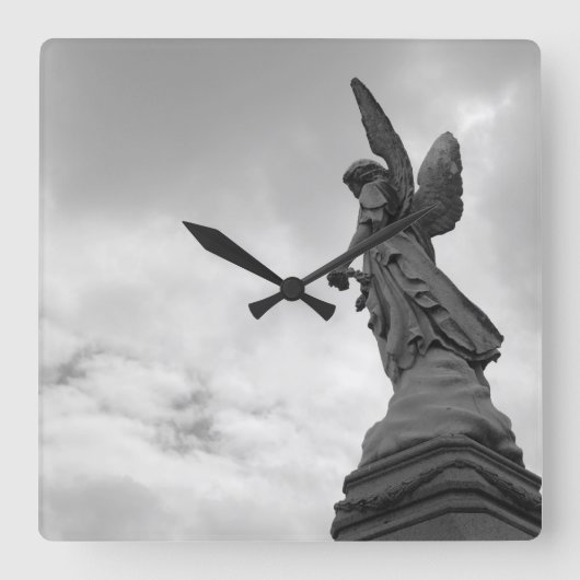 horloge vierkante klok (Voorkant)