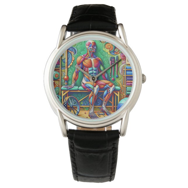 Horloge voor menselijke anatomie (Voorkant)
