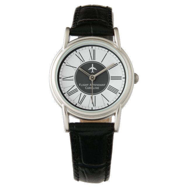 Horloge voor stewardess of cabinepersoneel van de  (Voorkant)