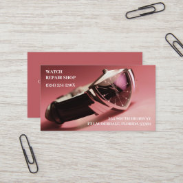  horloge winkel sieraden winkel horloge reparatie visitekaartje