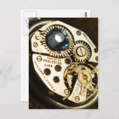 horlogebeweging briefkaart (Voorkant / Achterkant)
