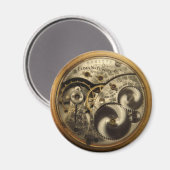  horlogemagnet magneet (Voorkant / Achterkant)