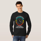 Horlogemaker  horloge wijzerplaat horlogemak t-shirt (Voorkant volledig)