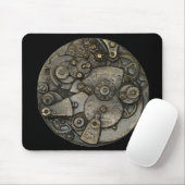 horlogemechanisme Mousepad Muismat (Met muis)