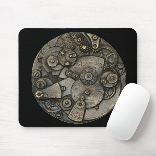 horlogemechanisme Mousepad Muismat (Met muis)