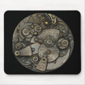 horlogemechanisme Mousepad Muismat (Voorkant)