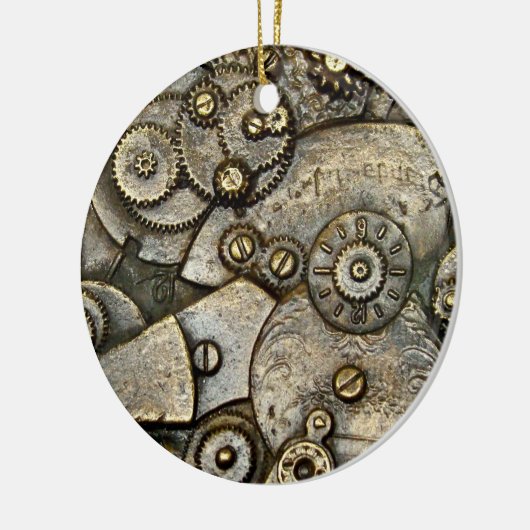 horlogemechanisme Rond Ornament (Links)