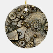  horlogemechanisme Rond Ornament (Achterkant)
