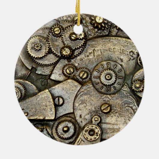 horlogemechanisme Rond Ornament (Achterkant)