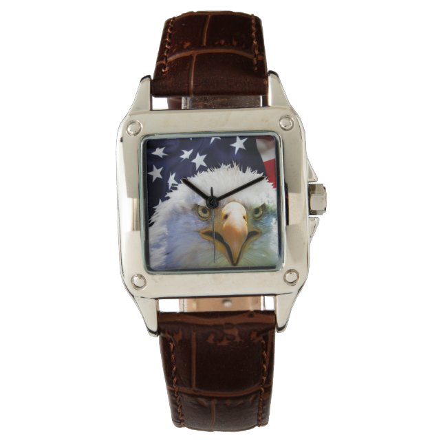  horloges Amerikaanse vlag (Voorkant)