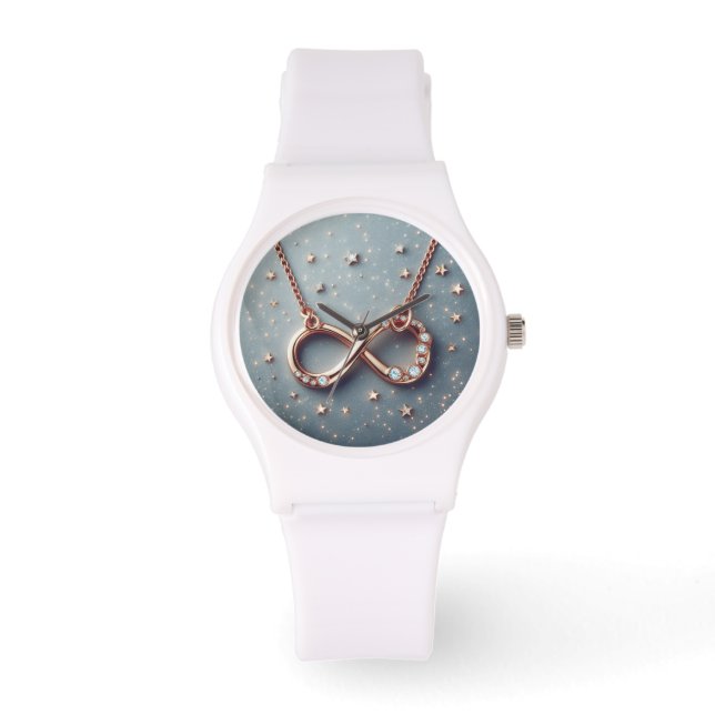 Horloges | Siliconen | Wit | Op maat gemaakt | Mod (Voorkant)