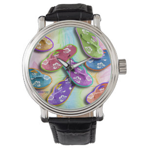 HORLOGES - TEENSLIPPERS POP KUNST