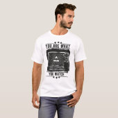 horlogetelevisie t-shirt (Voorkant volledig)