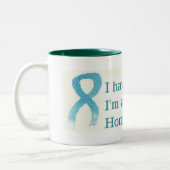 hormonaal tweekleurige koffiemok (Links)