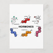 Hormonen Briefkaart (Voorkant)