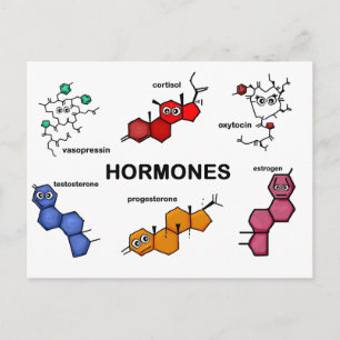Hormonen Briefkaart
