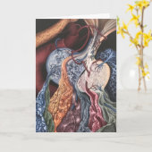 Hormonen, liefde, affectie, hypofyse kaart (Gele Bloem)