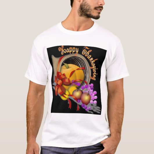 horn3_zwart_200 t-shirt (Voorkant)