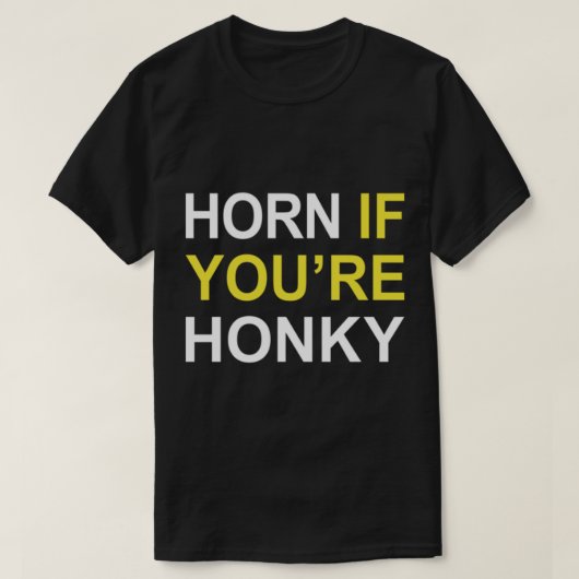horn als you_re honky solar opposites t-shirt (Design voorkant)