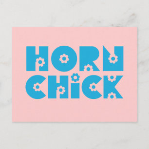Horn Chick Briefkaart