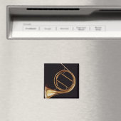 Horn, Frankrijk, door Marcel Auguste Raoux Magneet (Insitu (Vaatwasser))