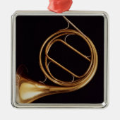 Horn, Frankrijk, door Marcel Auguste Raoux Metalen Ornament (Voorkant)