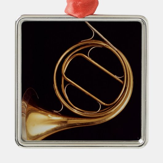 Horn, Frankrijk, door Marcel Auguste Raoux Metalen Ornament (Voorkant)