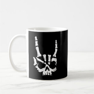 Horn Hand Heavy Metal Hard Rock Music Koffiemok