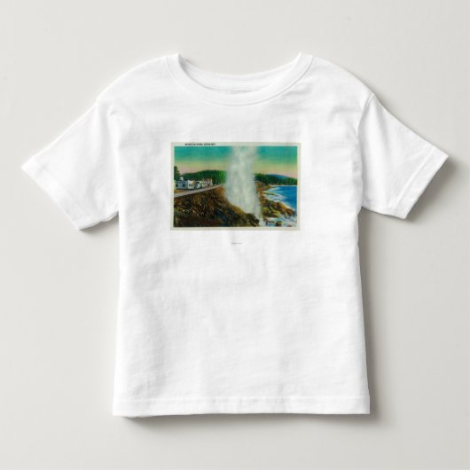 Horn in Depoe Bay, Oregon Kinder Shirts (Voorkant)