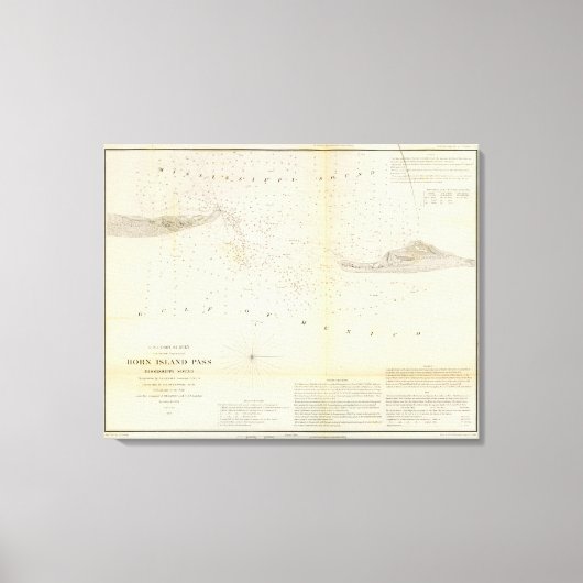 Horn Island Pass Canvas Afdruk (Voorkant)