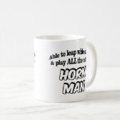Horn Man - Muziek superheld Koffiemok (Voorkant rechts)