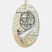  horn Music Ornament (Links)