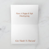 Horn of Plenty Feestdagen Kaart (Binnen)