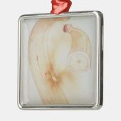 Horn Plantain Metalen Ornament (Links)