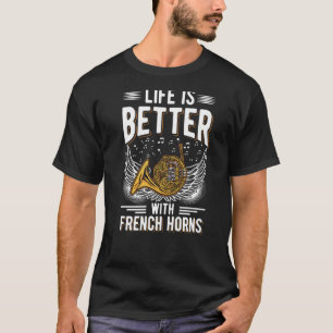 Horn Player French Horn T-shirt