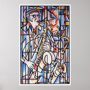 Horn-sectie Poster